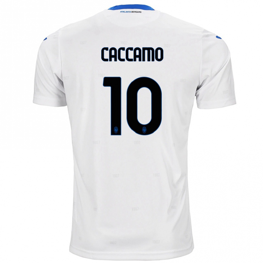 Enfant Football Maillot Patrizia Caccamo #10 Blanc Tenues Extérieur 2024/25 Canada