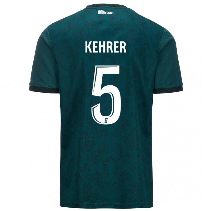 Enfant Football Maillot Thilo Kehrer #5 Vert Foncé Tenues Extérieur 2024/25 Canada