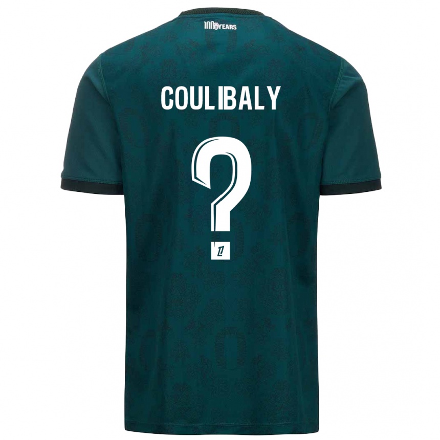 Kids Football Mamadou Coulibaly #0 Dark Green Away Jersey 2024/25 T-Shirt Canada