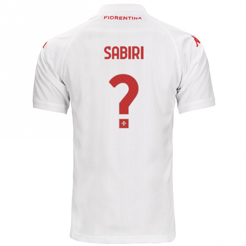 Kids Football Abdelhamid Sabiri #0 White Away Jersey 2024/25 T-Shirt Canada