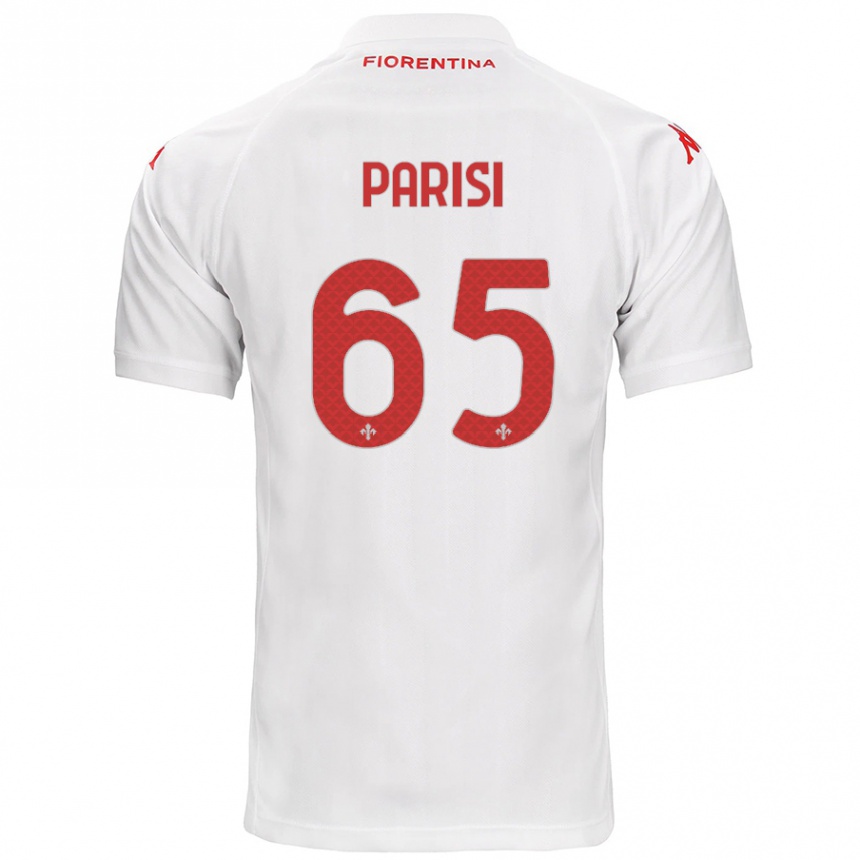 Kids Football Fabiano Parisi #65 White Away Jersey 2024/25 T-Shirt Canada