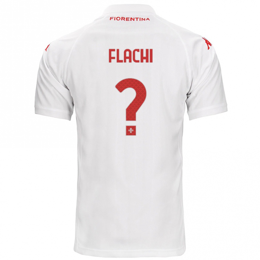 Enfant Football Maillot Tommaso Flachi #0 Blanc Tenues Extérieur 2024/25 Canada