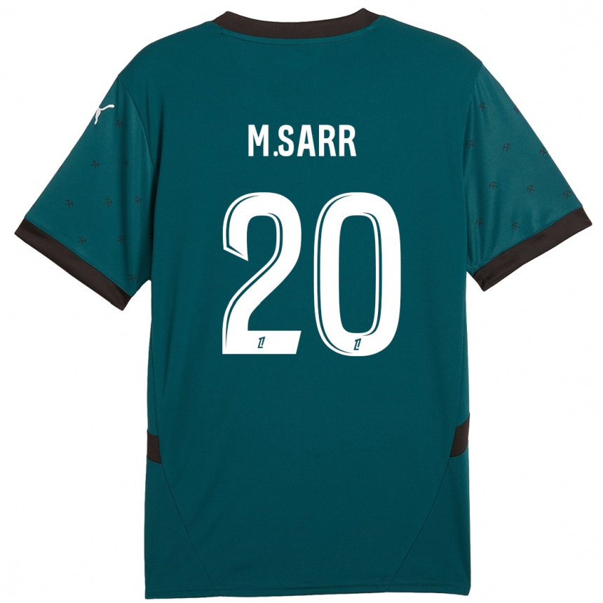 Enfant Football Maillot Malang Sarr #20 Vert Foncé Tenues Extérieur 2024/25 Canada