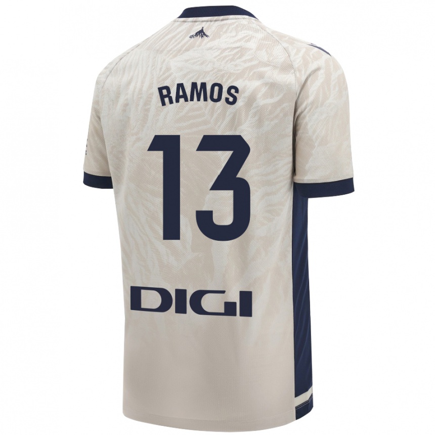 Enfant Football Maillot Darío Ramos #13 Gris Clair Tenues Extérieur 2024/25 Canada