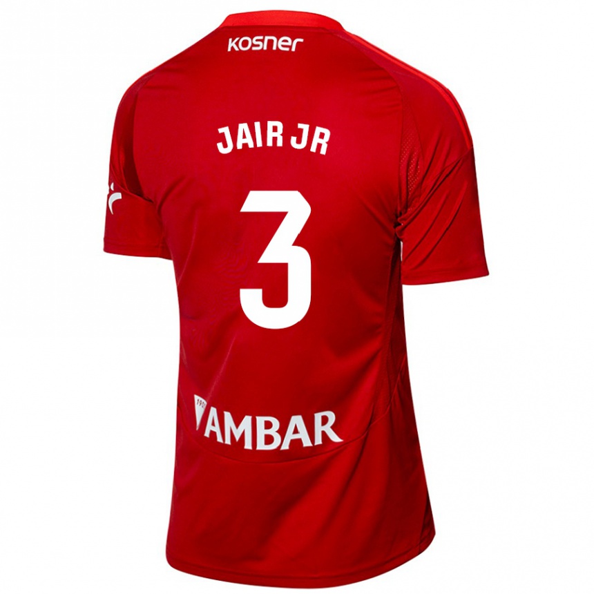 Enfant Football Maillot Jair Amador #3 Blanc Bleu Tenues Extérieur 2024/25 Canada