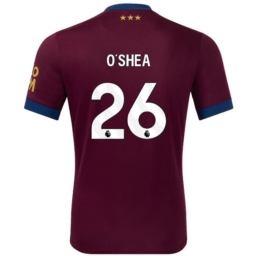 Kids Football Dara O'shea #26 Brown Away Jersey 2024/25 T-Shirt Canada