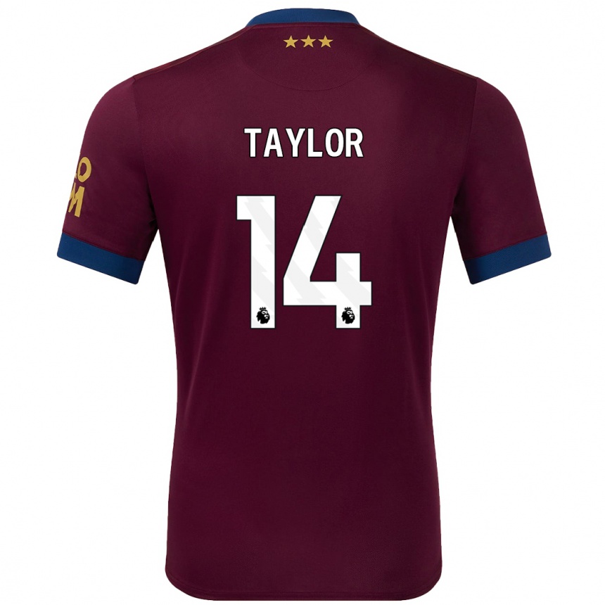 Enfant Football Maillot Jack Taylor #14 Marron Tenues Extérieur 2024/25 Canada