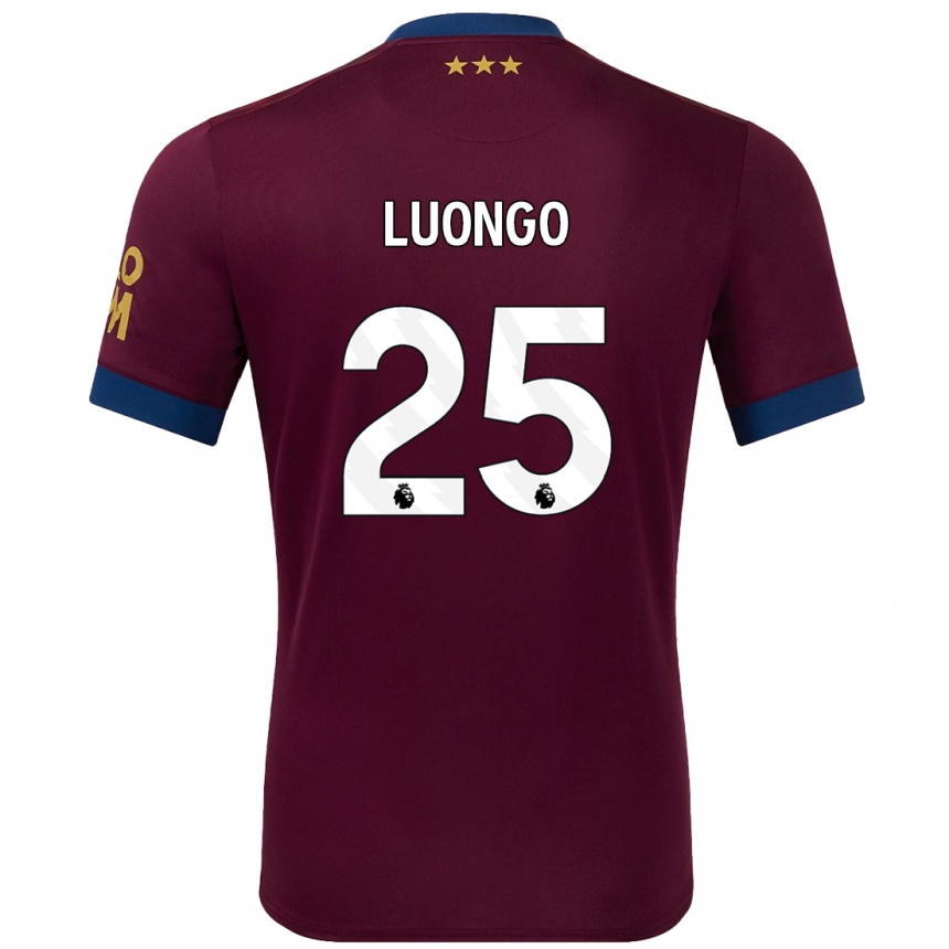 Enfant Football Maillot Massimo Luongo #25 Marron Tenues Extérieur 2024/25 Canada