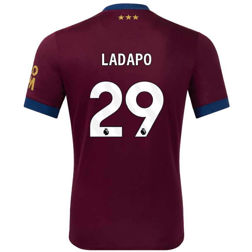 Enfant Football Maillot Freddie Ladapo #29 Marron Tenues Extérieur 2024/25 Canada