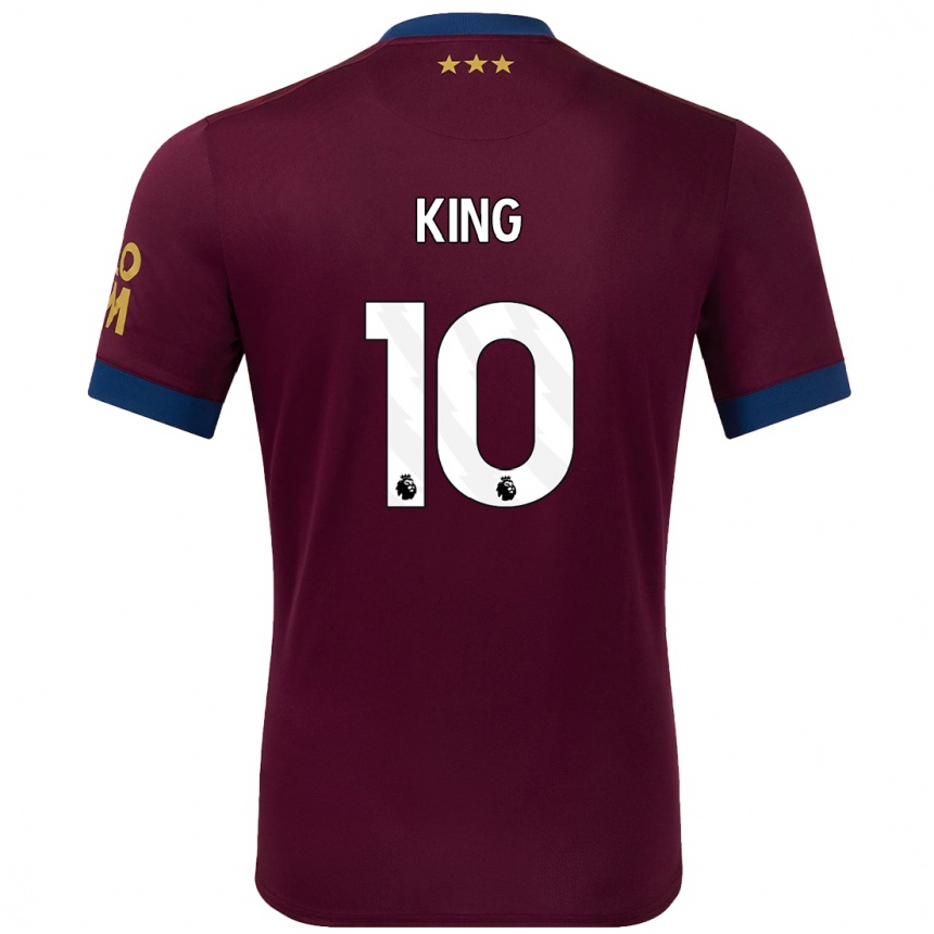 Enfant Football Maillot Eloise King #10 Marron Tenues Extérieur 2024/25 Canada