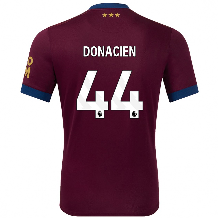 Enfant Football Maillot Janoi Donacien #44 Marron Tenues Extérieur 2024/25 Canada