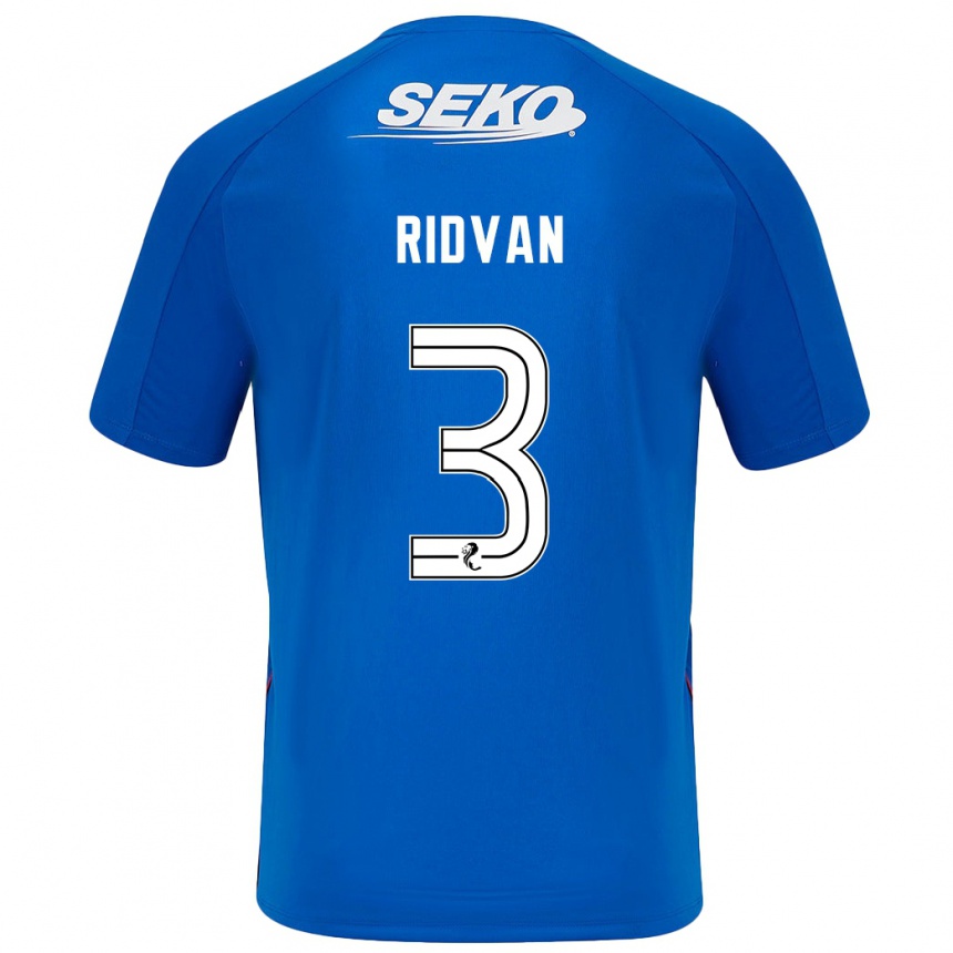 Homme Football Maillot Rıdvan Yılmaz #3 Bleu Foncé Tenues Domicile 2024/25 Canada