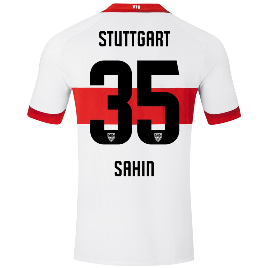 Men Football Mehmet Sahin #35 White Red Home Jersey 2024/25 T-Shirt Canada