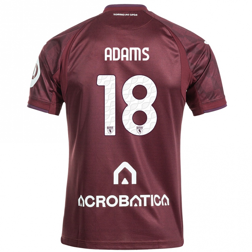 Men Football Ché Adams #18 Maroon White Home Jersey 2024/25 T-Shirt Canada