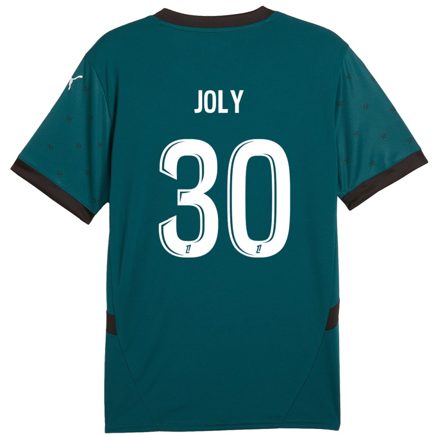 Homme Football Maillot Blandine Joly #30 Vert Foncé Tenues Extérieur 2024/25 Canada