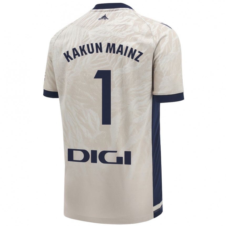 Homme Football Maillot Kakun Mainz #1 Gris Clair Tenues Extérieur 2024/25 Canada