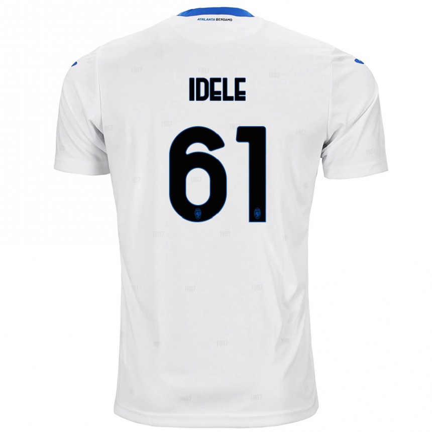 Women Football Javison Idele #61 White Away Jersey 2024/25 T-Shirt Canada