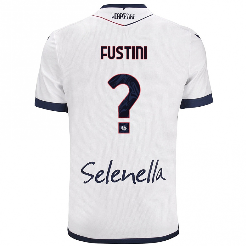 Women Football Kevin Fustini #0 White Royal Blue Away Jersey 2024/25 T-Shirt Canada