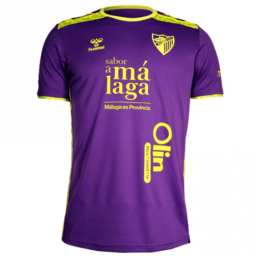 Femme Football Maillot Nélson Monte #20 Violet Jaune Tenues Extérieur 2024/25 Canada