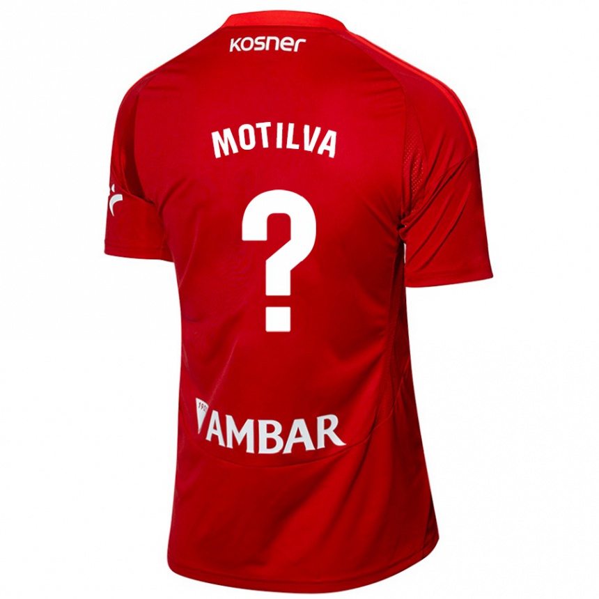 Femme Football Maillot Adrián Motilva #0 Blanc Bleu Tenues Extérieur 2024/25 Canada