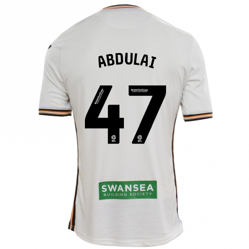 Enfant Football Maillot Azeem Abdulai #47 Blanc Tenues Domicile 2024/25 Canada