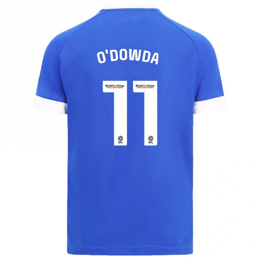 Enfant Football Maillot Callum O'dowda #11 Bleu Ciel Tenues Domicile 2024/25 Canada