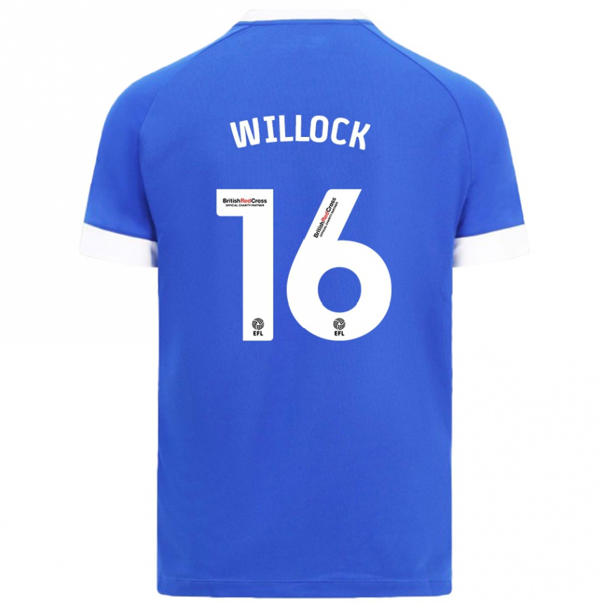 Enfant Football Maillot Chris Willock #16 Bleu Ciel Tenues Domicile 2024/25 Canada