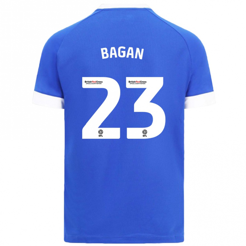 Enfant Football Maillot Joel Bagan #23 Bleu Ciel Tenues Domicile 2024/25 Canada