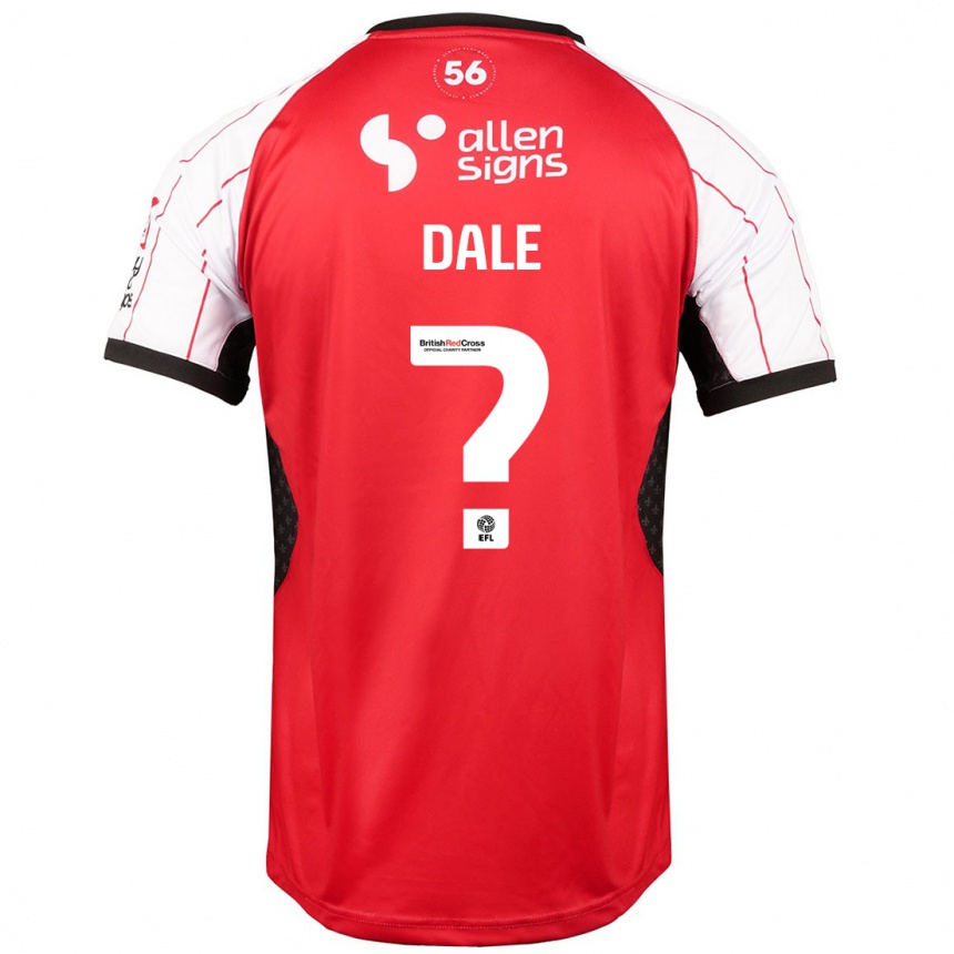 Enfant Football Maillot Harry Dale #0 Blanc Tenues Domicile 2024/25 Canada