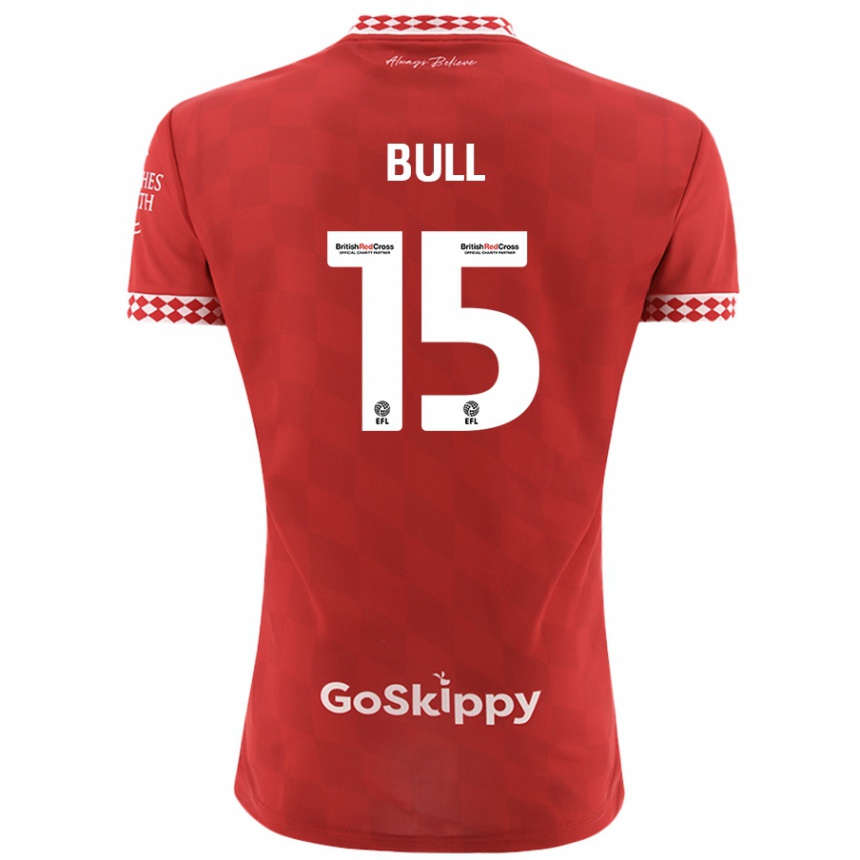 Enfant Football Maillot Jasmine Bull #15 Rouge Tenues Domicile 2024/25 Canada