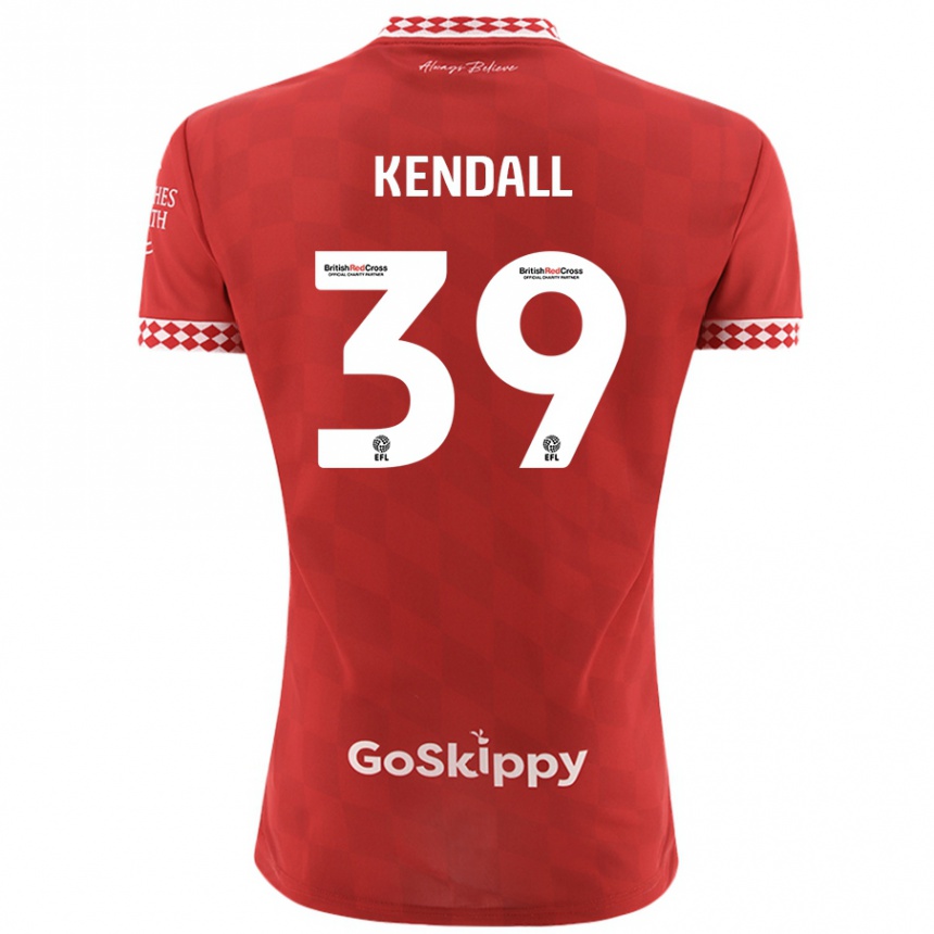 Enfant Football Maillot Maya Kendall #39 Rouge Tenues Domicile 2024/25 Canada