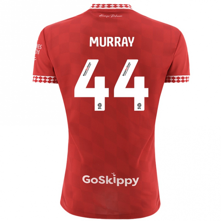 Enfant Football Maillot Satara Murray #44 Rouge Tenues Domicile 2024/25 Canada