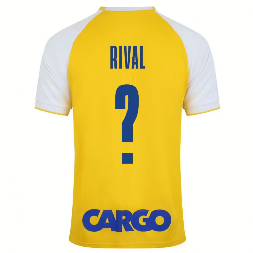 Enfant Football Maillot Ran Rival #0 Jaune Blanc Tenues Domicile 2024/25 Canada