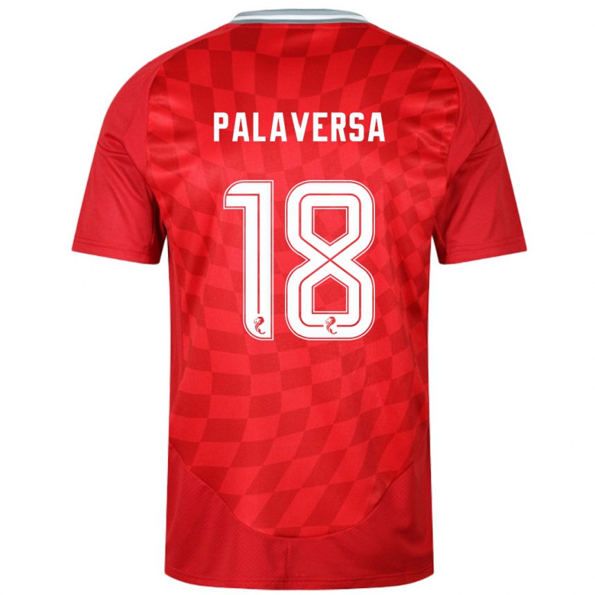 Enfant Football Maillot Ante Palaversa #18 Rouge Tenues Domicile 2024/25 Canada