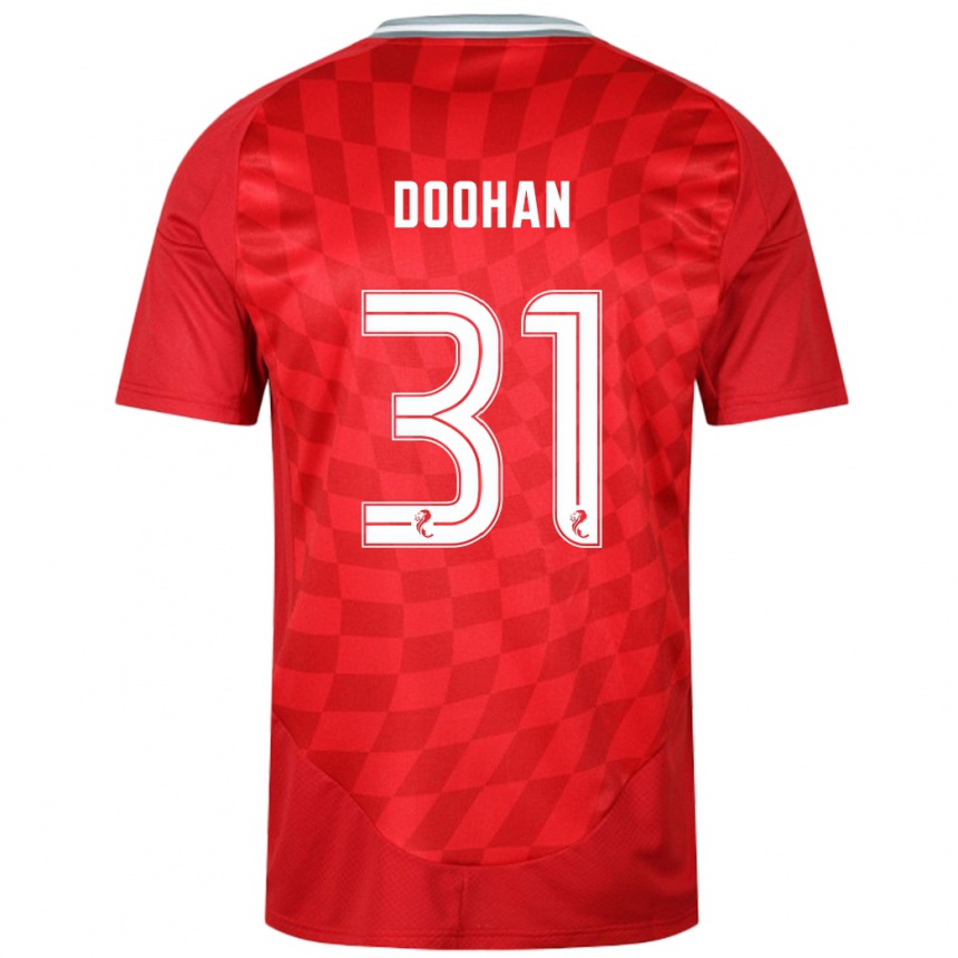 Enfant Football Maillot Ross Doohan #31 Rouge Tenues Domicile 2024/25 Canada