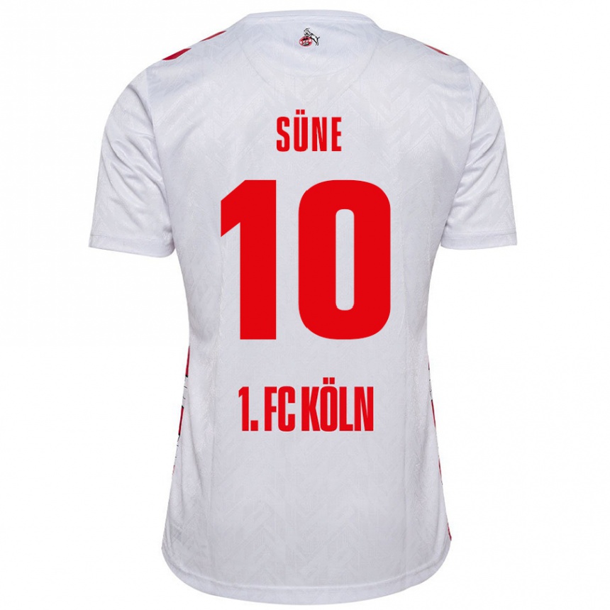 Kids Football Arda Süne #10 White Red Home Jersey 2024/25 T-Shirt Canada