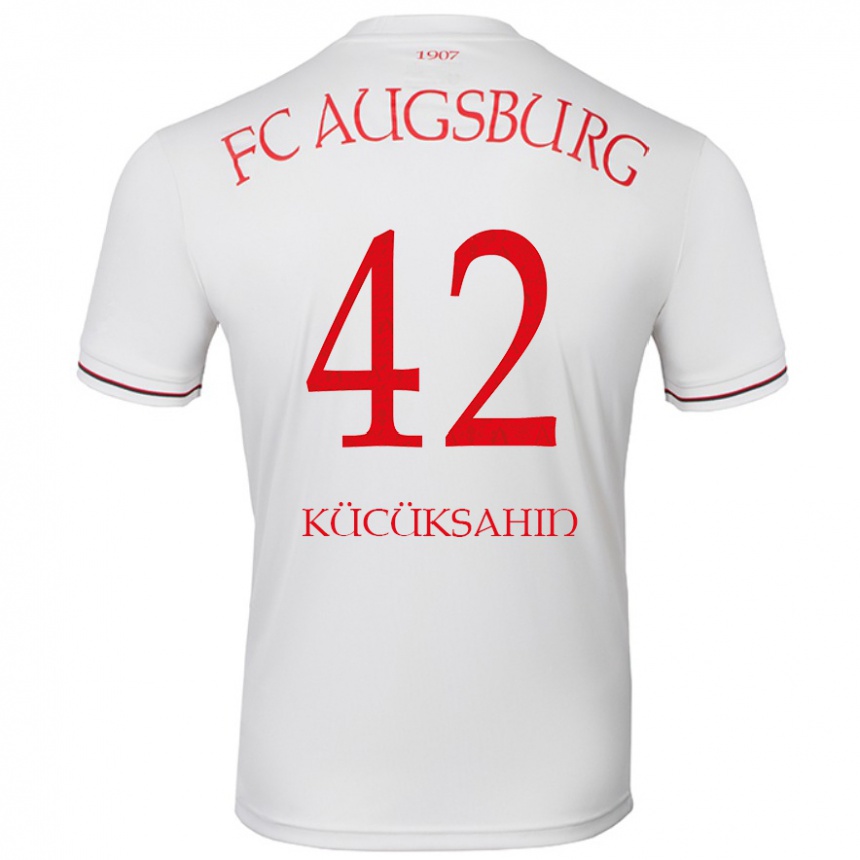 Kids Football Mahmut Kücüksahin #42 White Home Jersey 2024/25 T-Shirt Canada