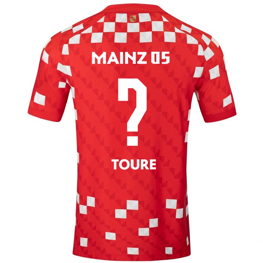 Enfant Football Maillot Safyan Toure #0 Blanc Rouge Tenues Domicile 2024/25 Canada