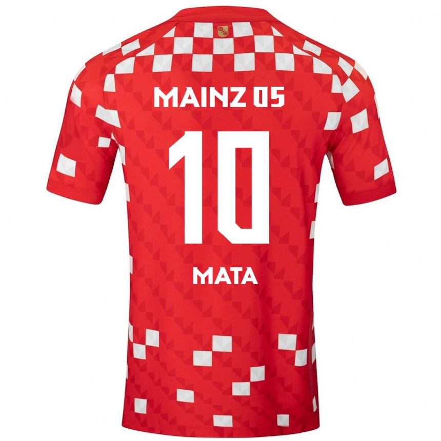 Enfant Football Maillot Ken Mata #10 Blanc Rouge Tenues Domicile 2024/25 Canada