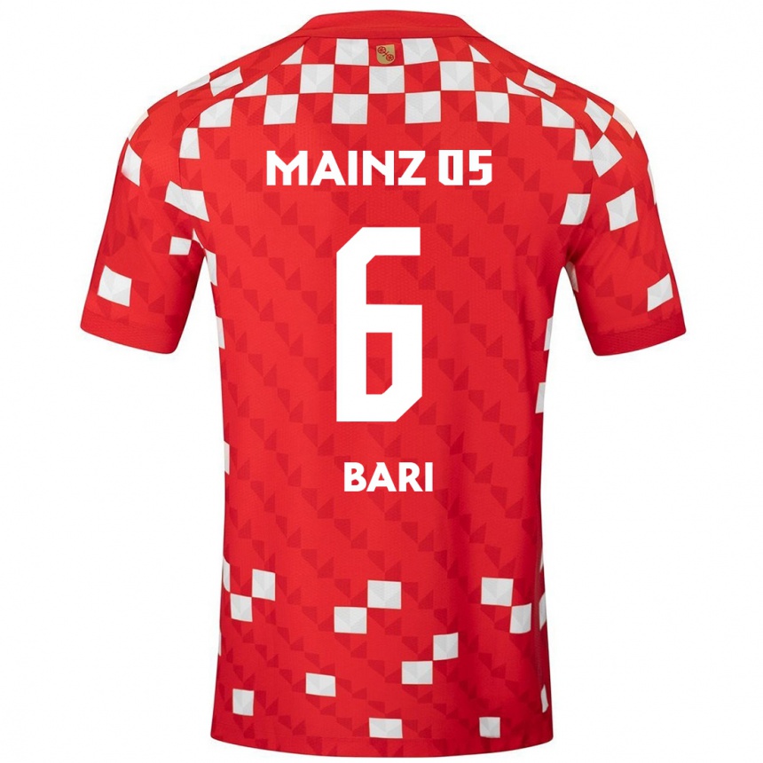 Enfant Football Maillot Lorena Bari #6 Blanc Rouge Tenues Domicile 2024/25 Canada