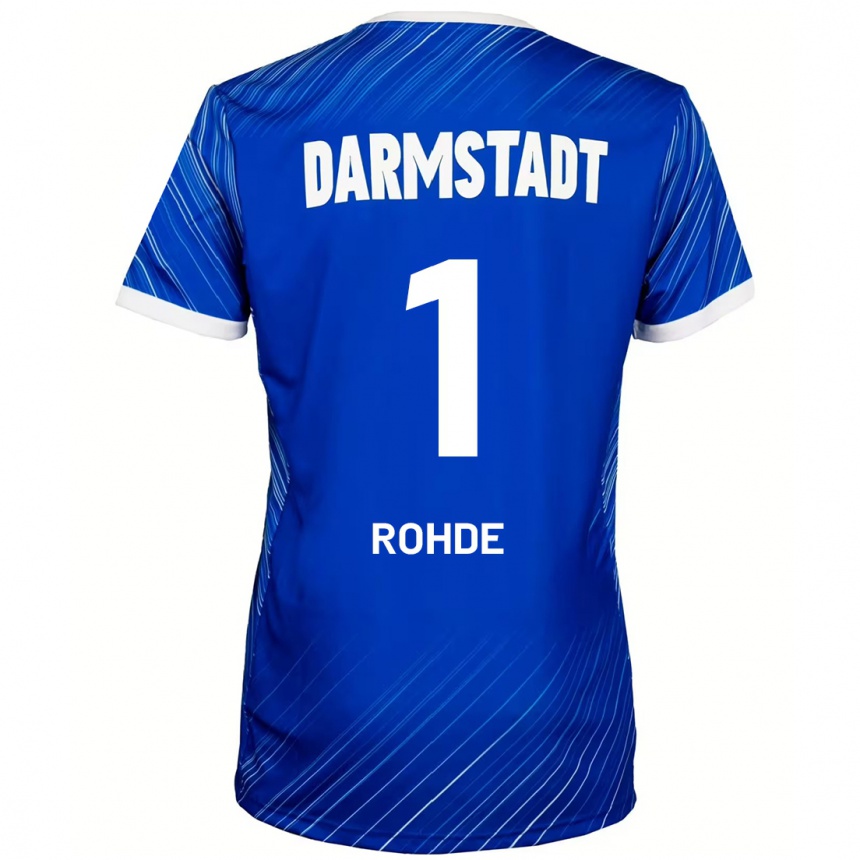 Kids Football Til Rohde #1 Blue White Home Jersey 2024/25 T-Shirt Canada