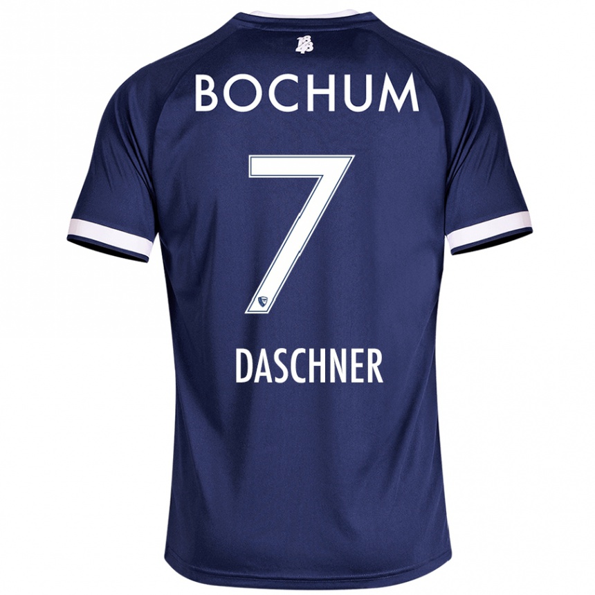 Kids Football Lukas Daschner #7 Dark Blue Home Jersey 2024/25 T-Shirt Canada