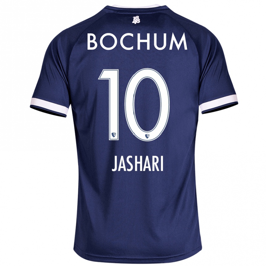 Kids Football Lirim Jashari #10 Dark Blue Home Jersey 2024/25 T-Shirt Canada