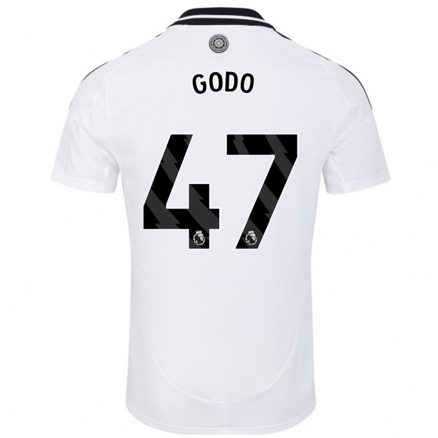 Kids Football Martial Godo #47 White Home Jersey 2024/25 T-Shirt Canada