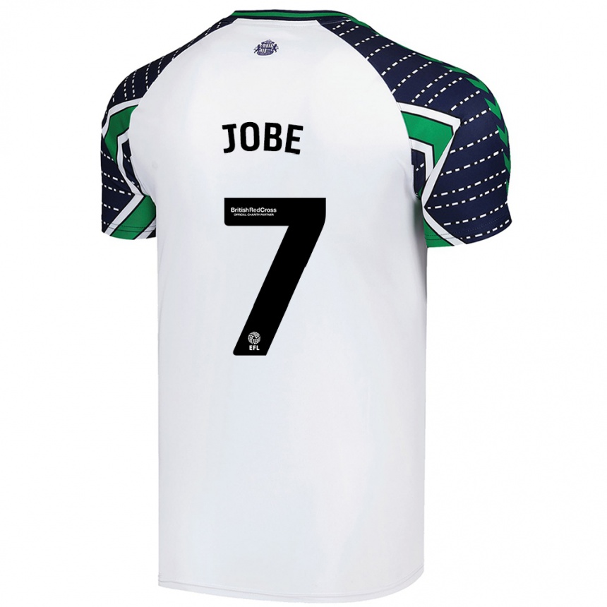 Enfant Football Maillot Jobe Bellingham #7 Blanc Tenues Extérieur 2024/25 Canada