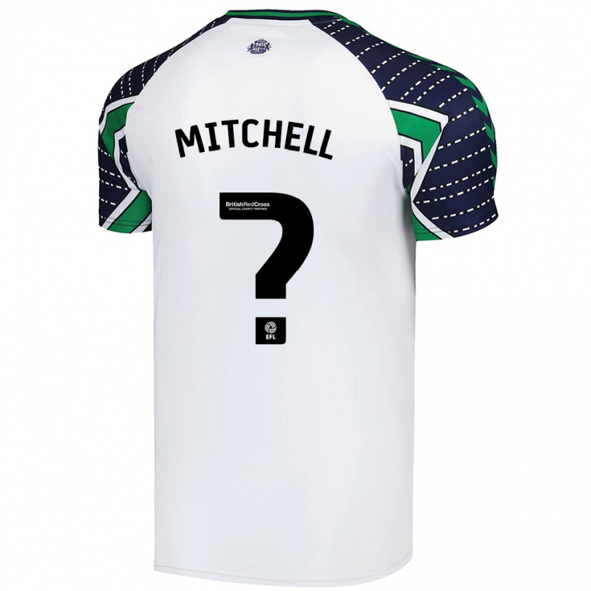 Enfant Football Maillot Cuba Mitchell #0 Blanc Tenues Extérieur 2024/25 Canada