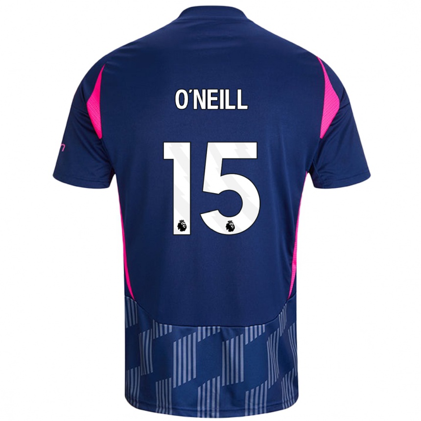 Enfant Football Maillot Laura-Jayne O'neill #15 Bleu Royal Rose Tenues Extérieur 2024/25 Canada