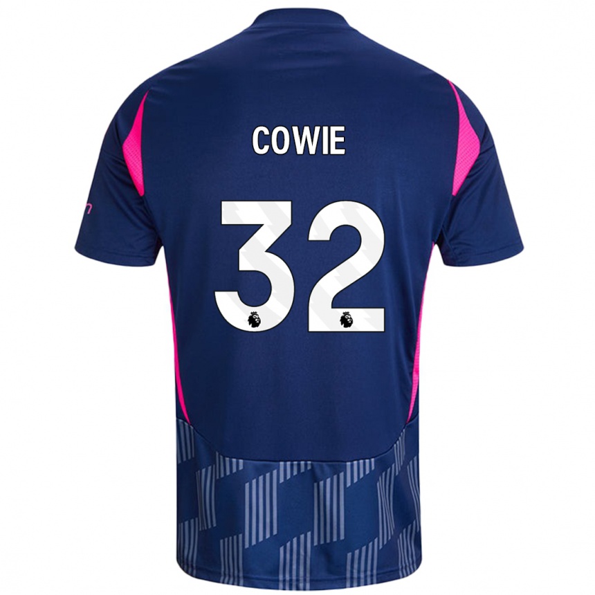 Enfant Football Maillot Abi Cowie #32 Bleu Royal Rose Tenues Extérieur 2024/25 Canada