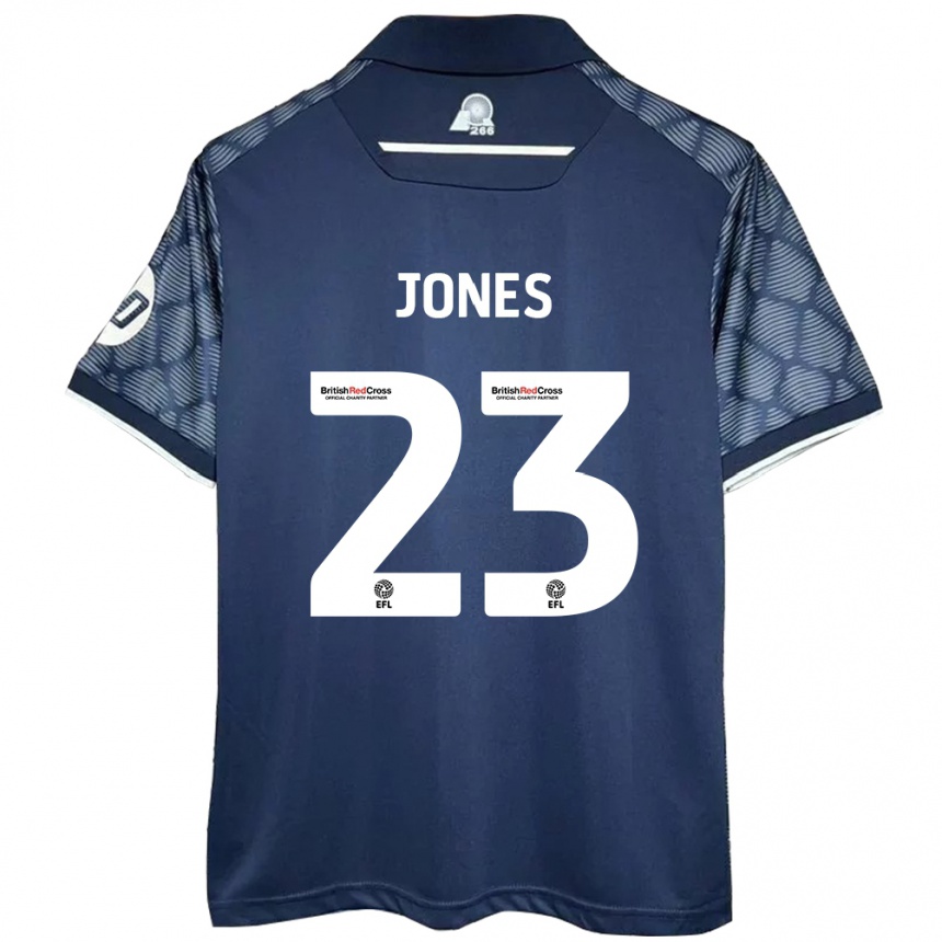 Enfant Football Maillot Ruby Jones #23 Noir Tenues Extérieur 2024/25 Canada