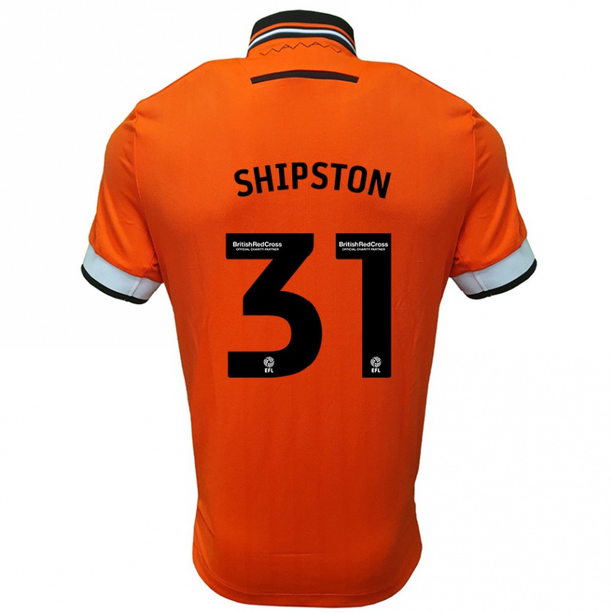 Enfant Football Maillot Rio Shipston #31 Orange Blanc Tenues Extérieur 2024/25 Canada